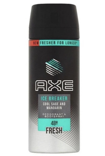 [AX34] Axe Body Spray | 150ml/5.3 fl.oz x 12 | ICE BREAKER - AX34