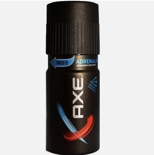 [AX01] Axe Body Spray | 150ml/5.3 fl.oz x 12 | ADRENALIN - AX01