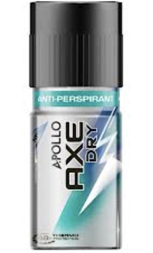 [AX05] Axe Body Spray | 150ml/5.3 fl.oz x 12 | APOLLO DRY - AX05