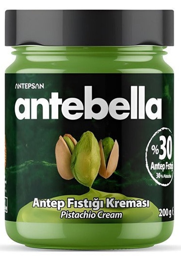 [APS210] ANTEBELLA SPREADABLE PISTACHIO CREAM 30% 200g X 12/CS - APS210