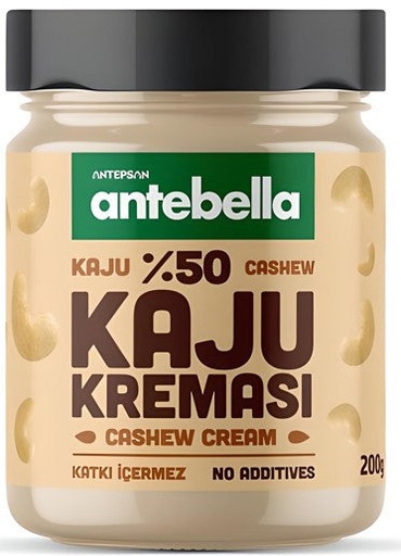 [APS211] ANTEBELLA SPREADABLE CASHEW CREAM 50% 200g X 12/CS - APS211