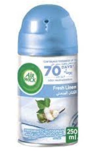 [AW11] Air Wick 250 ML Spray Refill 12/CS || SOFT COTTON - AW11