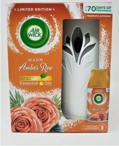 [AW05] Air Wick / Freshmatic Machine + Refill / Amber Rose/4/1/ct - AW05