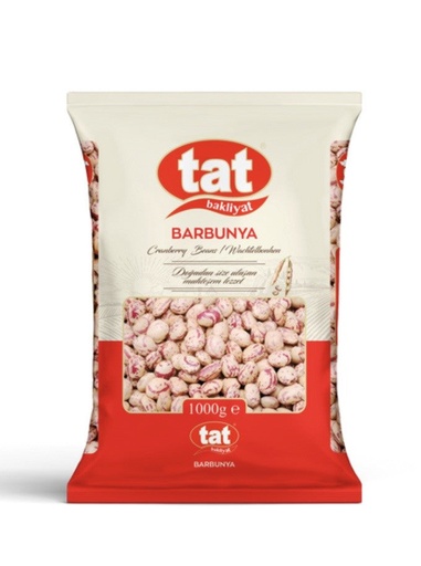 [TATB1009] TAT CRANBERRY (BARBUNIA) BEANS 1000 GR X 15/CS - TATB1009