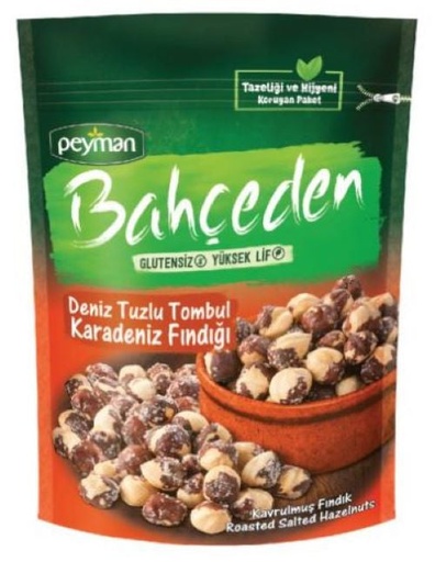 [PYM073] Peyman Bahceden Roasted&Salted Hazelnut 130gr X 12 - PYM073