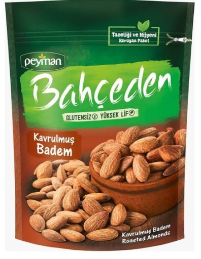 [PYM038] Peyman Bahceden Roasted Almonds 150gr X 12 $3.05 - PYM038