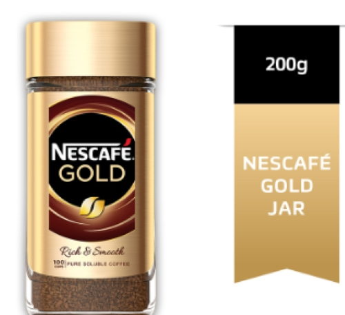 [NES200G] NESCAFE GOLD (200G) x 6 - NES200G