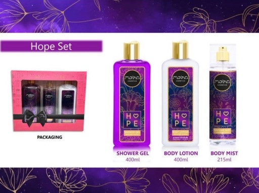 [MR101] MOIRA HOPE 3PCS GIFT SET X 6 SETS /CS - MR101