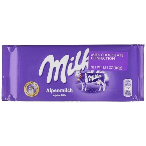 [MIL02] MILKA ALPINE MILK 24 / 100 G. / CS - MIL02