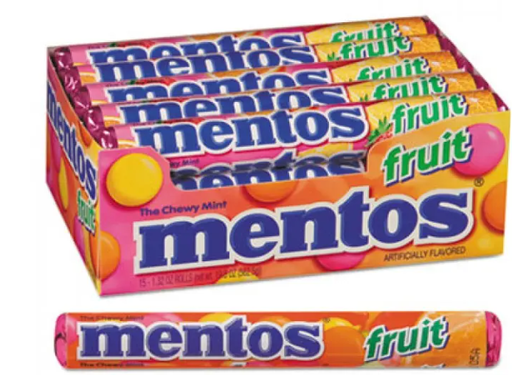 [MEN04] MENTOS 37G x24/CS || FRUIT ROLL - MEN04