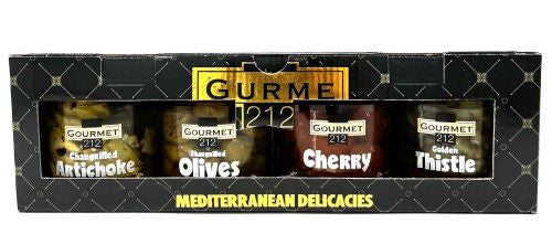 [MM00536] Mediterranean Deli Set (Arti Thistle Cherry Tomato Grill Olive) 4x9x255cc Jar - MM00536
