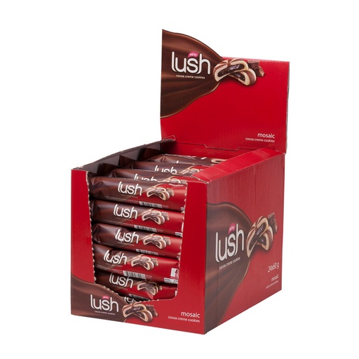 [VN0137] Lush - Mosaic Cookies 4pack 1.8oz (51gr) - 24X6 144/cs - VN0137