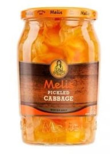 [MLS1427] K - MELIS PICKLED CABBAGE (With Hot Souce) 720ML X 12/CS - MLS1427