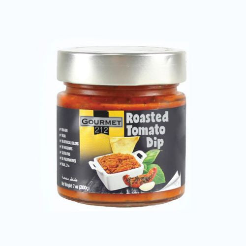 [GUR2001] K - GURME212 ROASTED TOMATOES DIP SAUCE 7oz JAR 12/CS - GUR2001