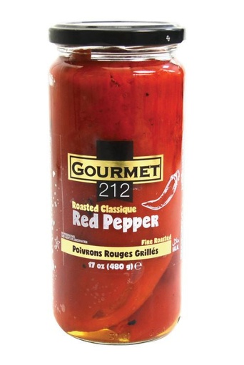 [MM00693] K - Gurme212 Roasted Red Pepper 12x16.9oz Jar - MM00693