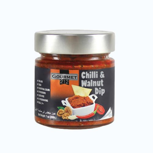 [GUR2004] K - Gurme212 Chili Walnut Dip 12x255cc - GUR2004