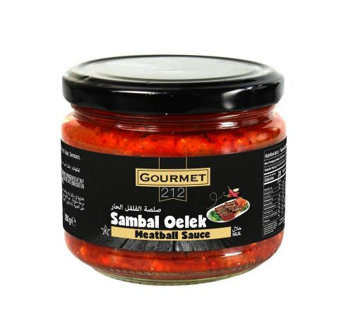 [GUR2099] K - GOURME212 SAMBAL OELEK (MEATBALL) SAUCE 12X300CC - GUR2099