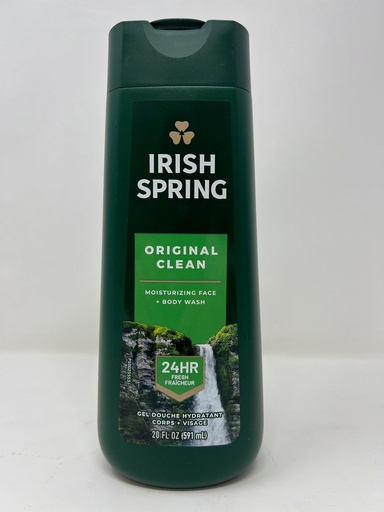 [IRBW01] IRISH SPRING BODY WASH ||20 OZ x 4|| ORIGINAL - IRBW01