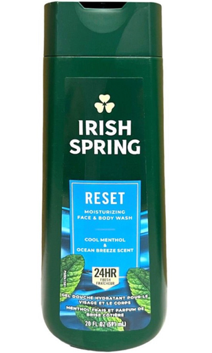 [IRBW13] IRISH SPRING BODY WASH || 20 OZ x 4|| RESET - IRBW13
