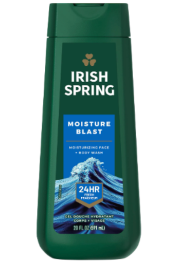 [IRBW07] IRISH SPRING BODY WASH || 20 OZ x 4|| MOISTURE BLAST - IRBW07