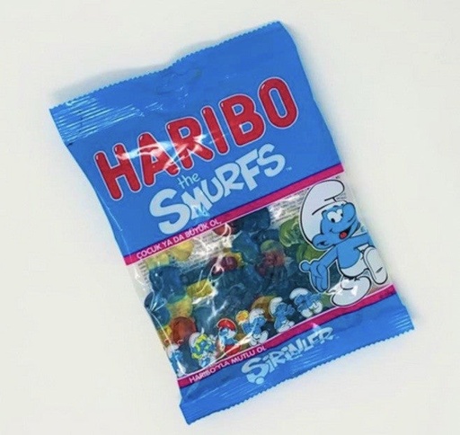 [HR03] HARIBO THE SMURFS 4.58 oz. (130gr) X 30pc - HR03