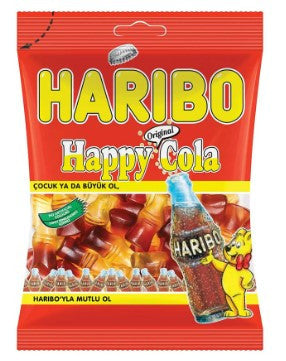 [HR10] HARIBO HAPPY COLA 2.82oz.(80gr) X30pc - HR10
