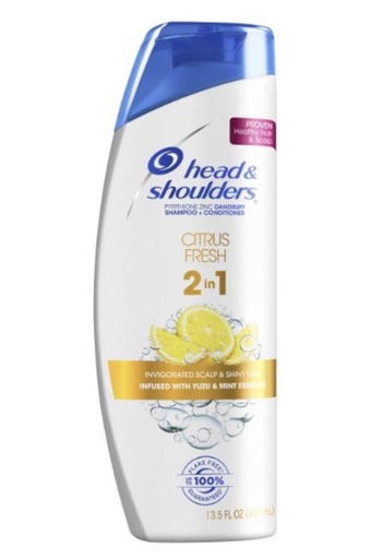 [H&S07] Head&Shoulders CITRUS FRESH SHMP & COND 2 IN 1 400ML X 6 - H&S07