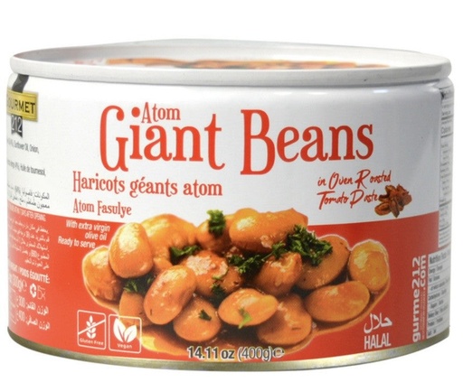 [GUR2089] GURME212 GIANT BEANS 14.11OZ CAN 12/CS - GUR2089