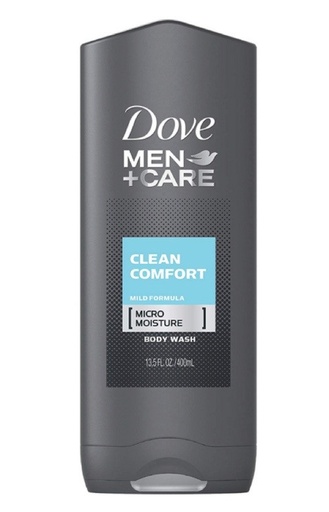 [OVMC103] DOVE MEN CARE+ BODY WASH CLEAN COMFORT 400 ML X 12 - OVMC103