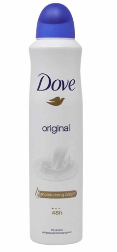 [OV6250OR] DOVE DEODORANT 250 ML ORIGINAL X12 - OV6250OR