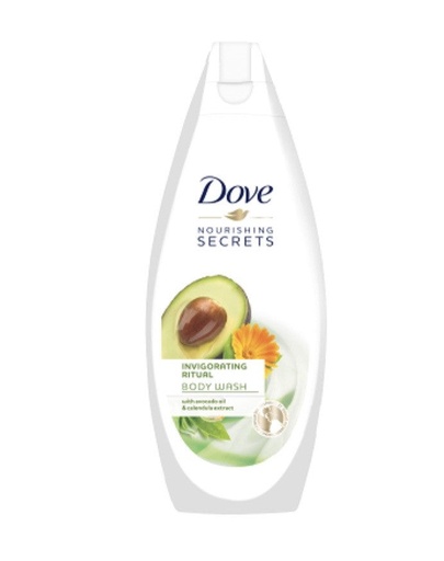 [OVBW116] DOVE BODY WASH | INVIGORATING RITUAL | AVOCADO OIL & CALENDULA | 12 X 17 oz - OVBW116