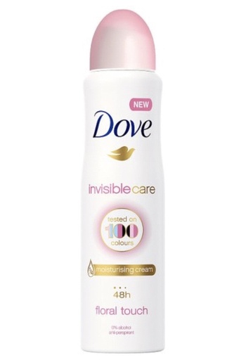 [OVD26] Dove Body Spray Invisible Care (12*150ml) - OVD26