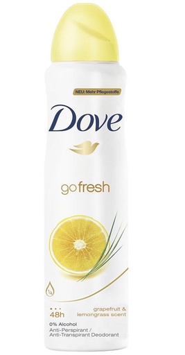 [OVD311] Dove Body Spray Grape & Lemongrass (12*150ml) - OVD311