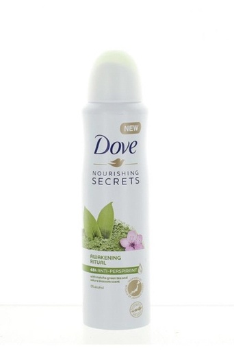 [OVD39] Dove Body Spray |12x150ml || AWAKENING RITUAL - MATCHA GREEN TEA & SAKURA BLOSSOM - OVD39
