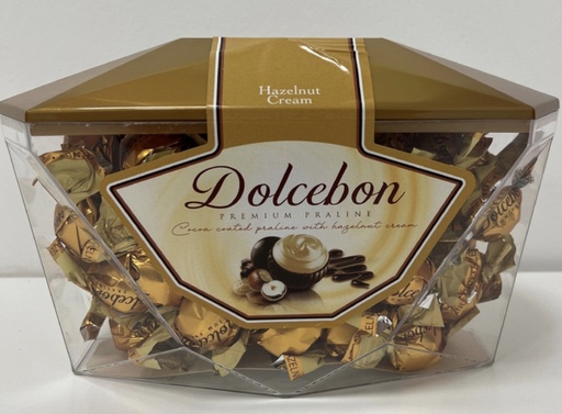 [TRF10] Dolcebon Premium Praline Chocolate with Hazelnut Cream 600Gr*6 - TRF10