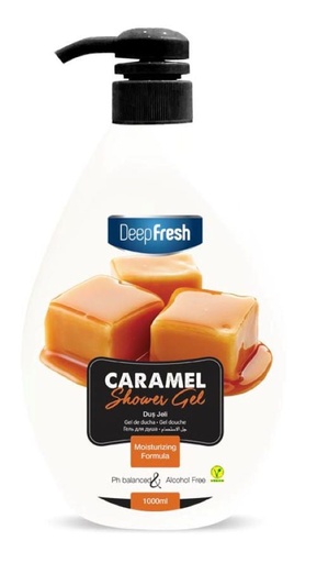 [DF04] DEEPFRESH SHOWER GEL || 34 OZ x 12 || CARAMEL - DF04