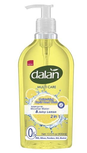 [DLM07] DALAN MULTI-CARE | LIQUID HAND SOAP | 13.5 FL OZ x 24 || JUICY LEMON || - DLM07