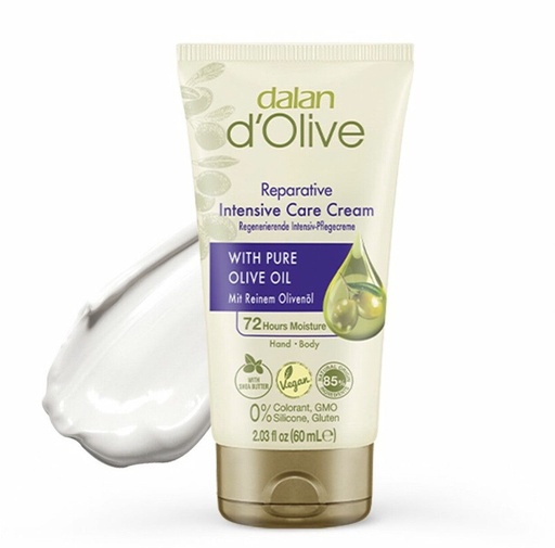 [DO90214] D'OLIVE Nourishing Hand & Body Cream Grapeseed oil 60 ml X 24/CS - DO90214