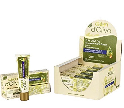[DO90112] D'OLIVE Intensive Care Hand & Body Cream 20ml 12/CS | Olive oil & Shea Butter - DO90112