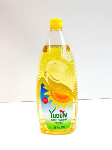 [YD02] YUDUM 2LT SUNFLOWER OIL 68oz 9/CASE - YD02
