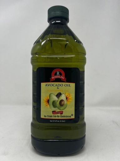 [ROSA02] ROSOLINI AVOCADO OIL BLEND | 68 fl oz (2000 ml) x 8 || BLEND - ROSA02