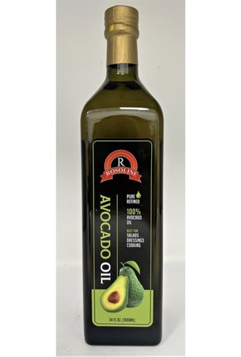 [ROS13] ROSOLINI AVOCADO OIL || 34 FL OZ (1000ML) X 12 || TR - ROS13