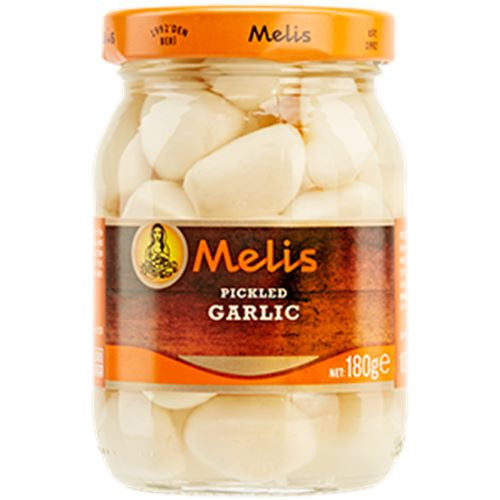 [MLS1465] MELIS PICKLED GARLIC 190 ML ( 6.42 FL OZ) X 12 - MLS1465