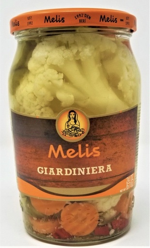 [MLS117] MELIS GIARDINIERA 720 ML ( 24.3 FL OZ) X 12 - MLS117