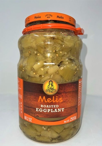[MLS182] K- MELIS ROASTED EGGPLANTS 2650ml X 3/CS - MLS182