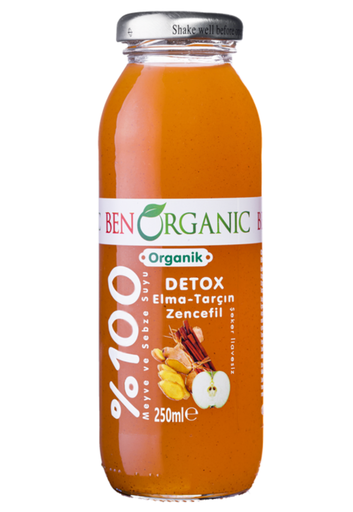[BO203] K- BEN ORGANIC APPLE GINGER CINNAMON 250 ML X 12/CS - BO203