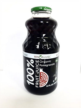 [BO02] K- BEN ORGANIC %100 FRUIT JUICE | 32 FL OZ x 8 || POMEGRANATE - BO02