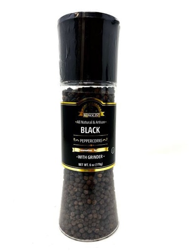 [SROS02] K - Rosolini Grinder 6 x 5.99 oz || Black Pepper - SROS02