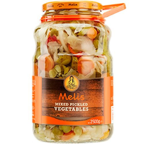 [MLS981] K - MELIS MIXED PICKLED VEGETABLES 2650 ML ( 89.6 FL OZ) X 3/CS - MLS981