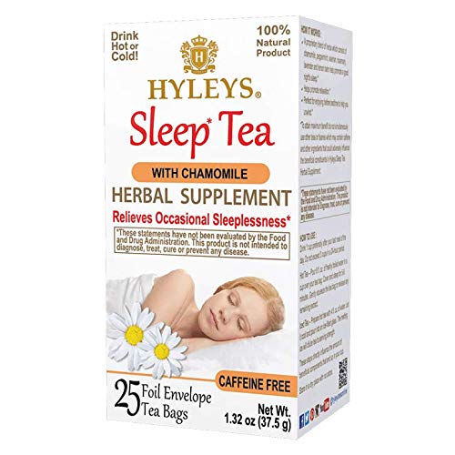 [HY41] K - HYLEYS SLEEP TEA CHAMOMILE 1.32oz X 25pc X 12/CS - HY41